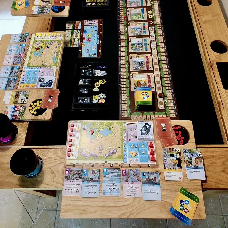 DnD asztal közelről, 4. részlet
